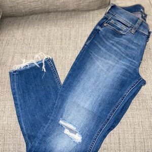 Old Navy Women's Dark Blue Skinny Jeans